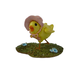 A-1_Little_Chick_with_Bonnet_pink