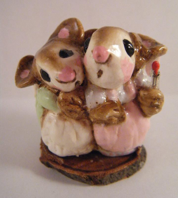 M-007 Two Mice with Candle