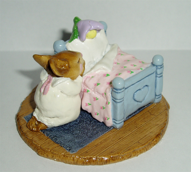 M-178_Night_Prayer_blue_bed_pink_roses