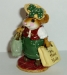 M-264_Mall_Mom_Mole_Holes_green_dress_burgundy_vest